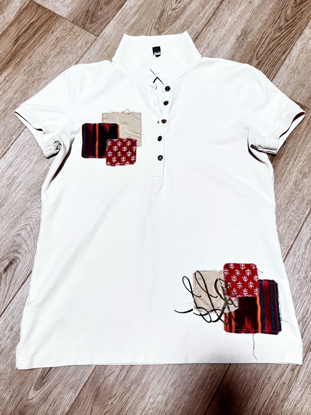 Ralph Lauren White Crewneck Top